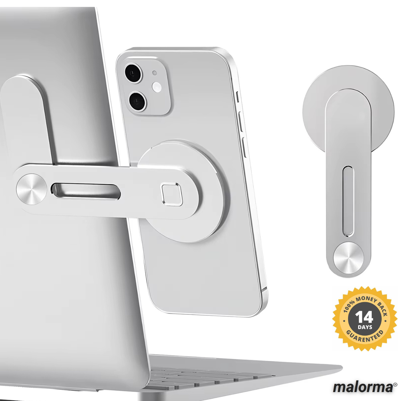 LAPTOP PHONE HOLDER®